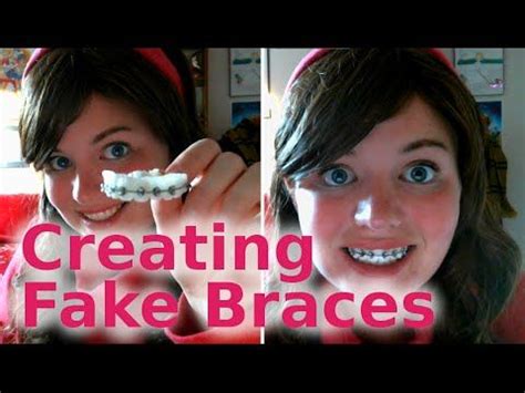 fake braces for cosplay